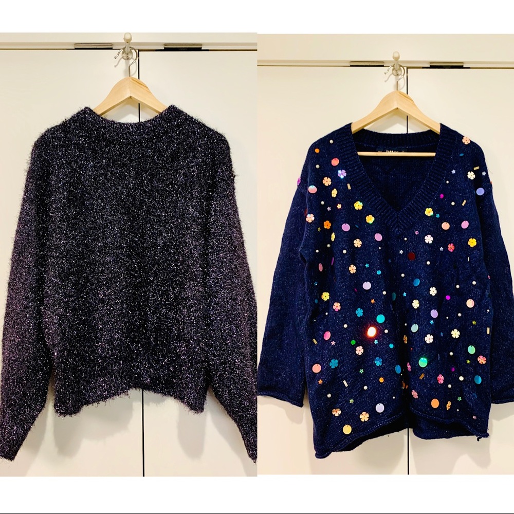 🤩great deal perfect🤩Two holiday sweater combo!!